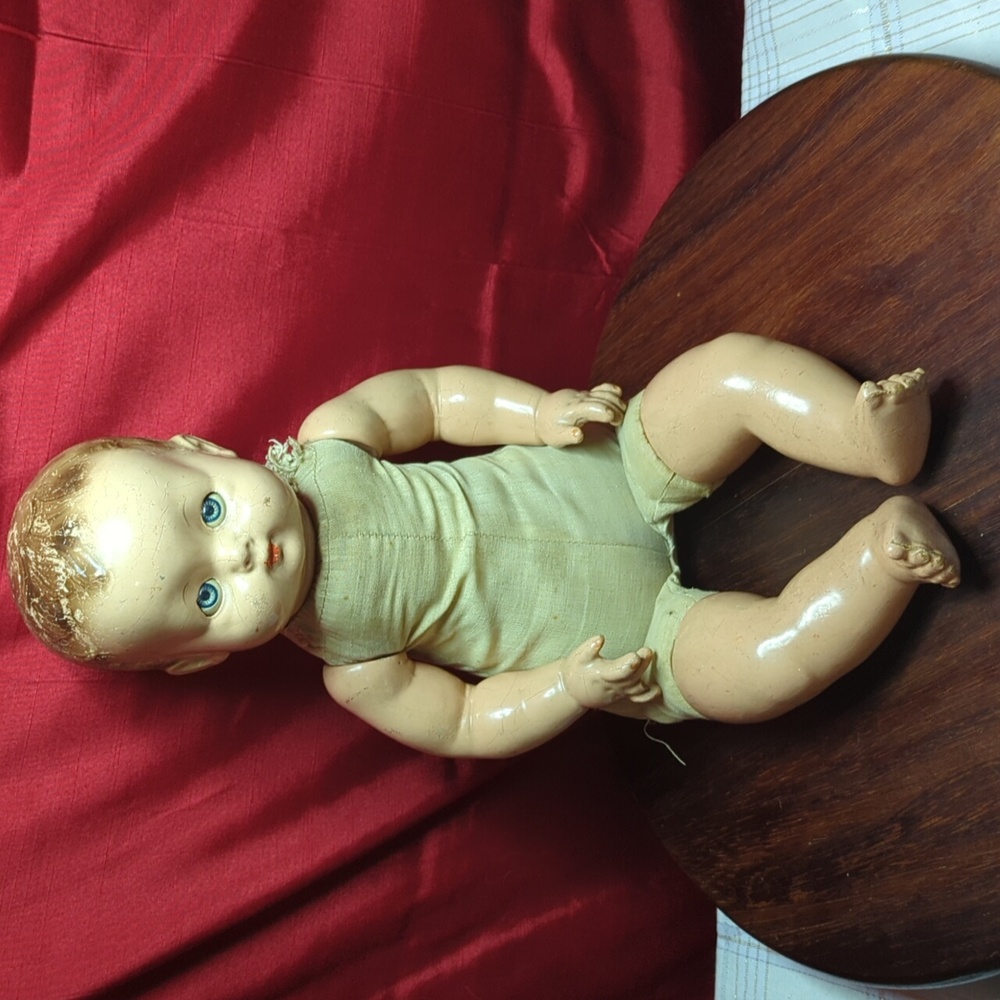 EFFANBEE 1943 WOODEN DOLL